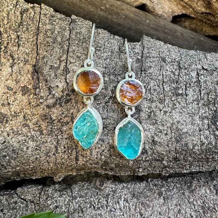 gemstone earrings