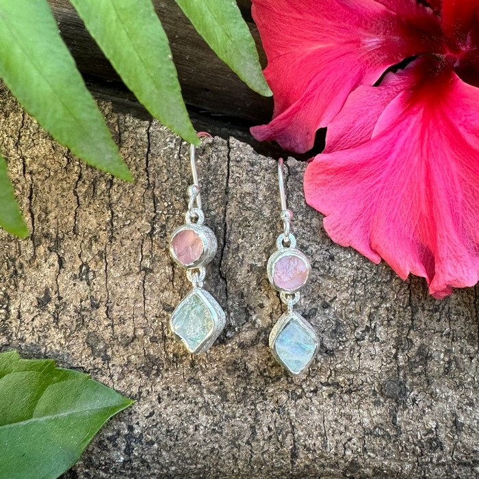 gemstone earrings