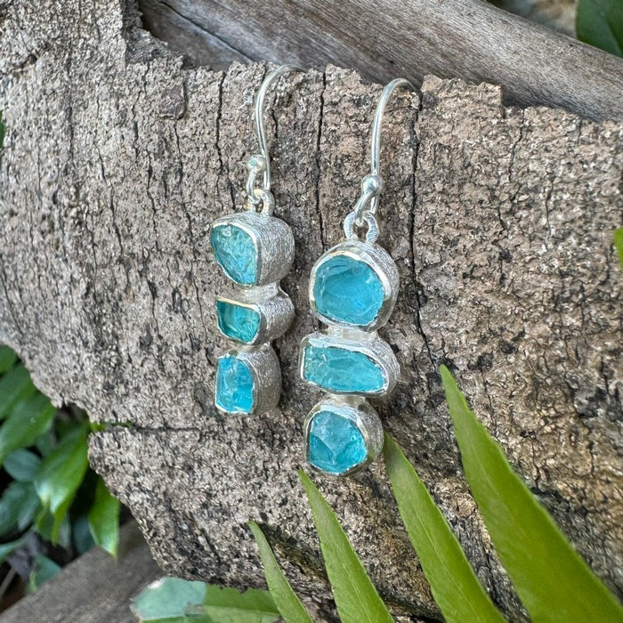 apatite earrings