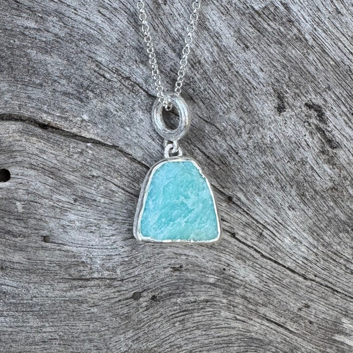 amazonite pendant