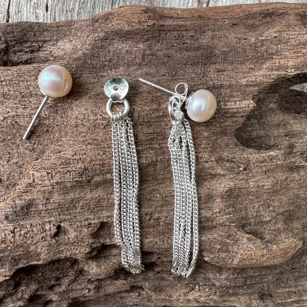 pearl earrings