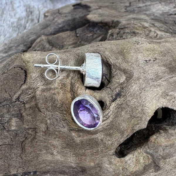 amethyst earrings