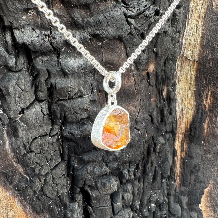 citrine pendant