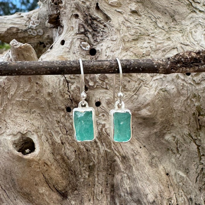 gemstone earrings