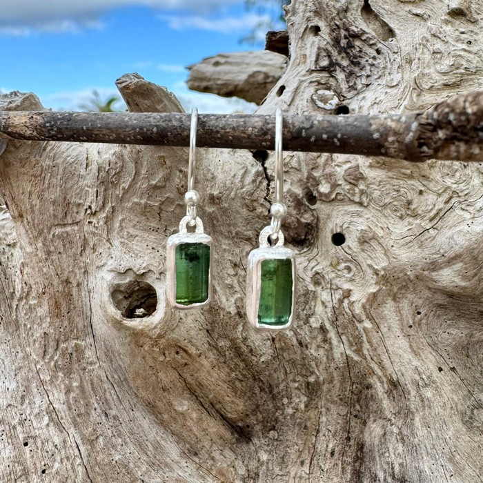 gemstone earrings