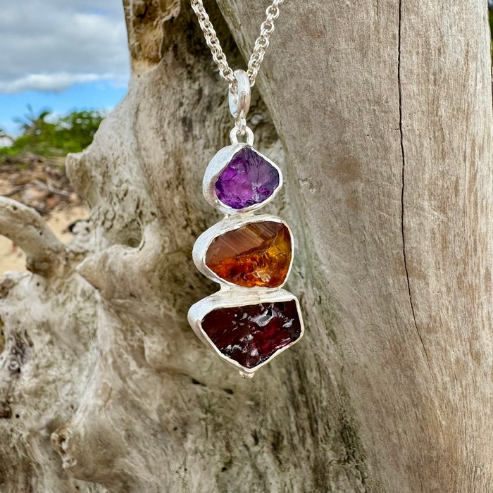 gemstone pendant